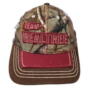 Paramount Outdoors Baseball Cap Brown M Camo Team Realtree Flex Fit Hat